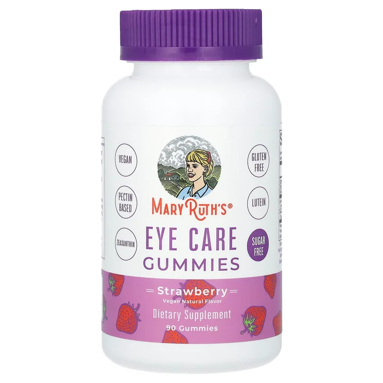 Eye Care Gummies, Strawberry, 90 Gummies image 1