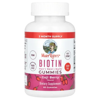 Biotin Gummies, Goji Berry, 60 Gummies