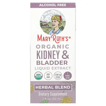 Organic Kidney & Bladder Liquid Extract, Alcohol Free, 1 fl oz (30 ml)