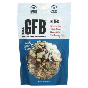 Gluten Free Bites, Dark Chocolate + Almond, 4 oz (113 g)