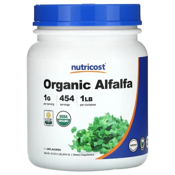 Organic Alfalfa Powder, Unflavored, 16 oz (454 g)