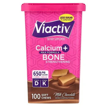 Calcium + Bone Strengthening, Milk Chocolate, 100 Soft Chews