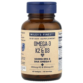 Omega-3 With K2 & D3, 60 Softgels