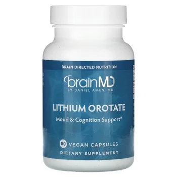 Lithium Orotate, 5 mg , 60 Vegan Capsules