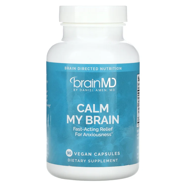 Calm My Brain , 90 Vegan Capsules image 1