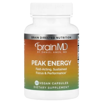 Peak Energy, 30 Vegan Capsules