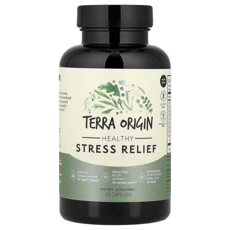 Healthy Stress Relief, 60 Capsules image 1