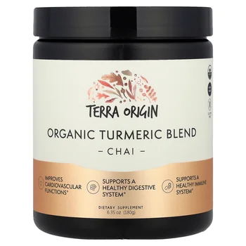 Organic Turmeric Blend, Chai, 6.35 oz (180 g)