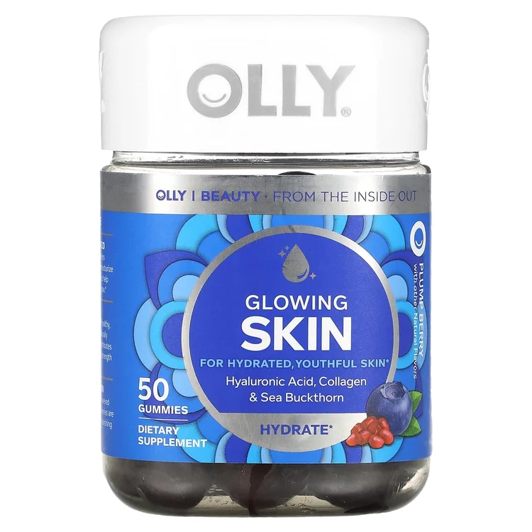 Glowing Skin, Plump Berry, 50 Gummies image 1