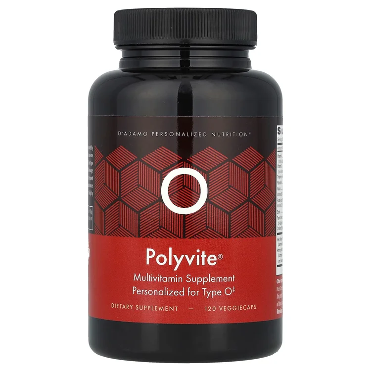 Polyvite® O, Multivitamin Supplement, 120 VeggieCaps image 1