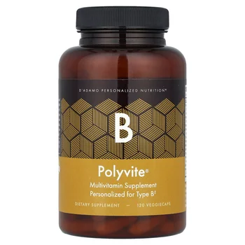 Polyvite® B, Multivitamin Supplement, 120 VeggieCaps