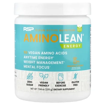 AminoLean®, Energy,  Pineapple Coconut, 7.94 oz (225 g)