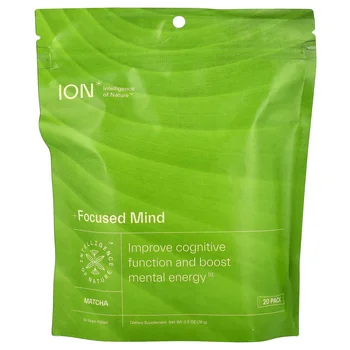 Focused Mind, Matcha, 20 Pack, 0.13 oz (3.8 g) Each