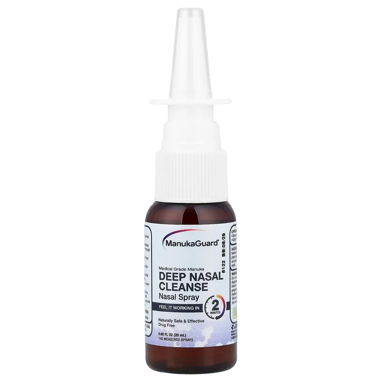 Medical Grade Manuka, Deep Nasal Cleanse Nasal Spray, 0.65 fl oz ( 20 ml) image 1