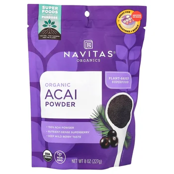 Organic Acai Powder, 8 oz (227 g)