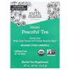 Organics, Organic Peaceful™ Tea, Relaxing Citrus Chamomile, Caffeine Free, 16 Tea Bags, 0.87 oz (24.8 g)