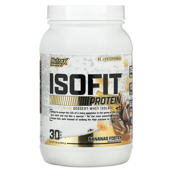 IsoFit Protein, Bananas Foster, 2.18 lbs (990 g)