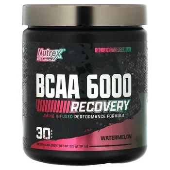 BCAA 6000, Recovery, Watermelon, 7.94 oz (225 g)