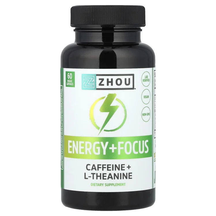 Energy + Focus, 60 Veggie Capsules image 1