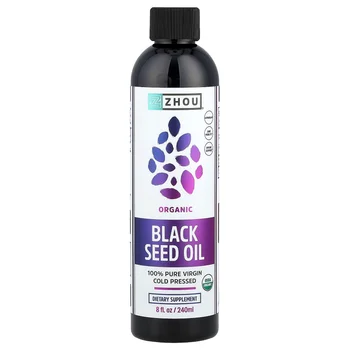 Organic Black Seed Oil, 8 fl oz (240 ml)
