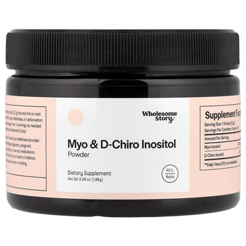 Myo & D-Chiro Inositol Powder, 6.99 oz (198 g)