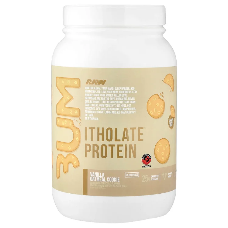 Bum, Itholate® Protein, Vanilla Oatmeal Cookie, 29.1 oz (825 g) image 1