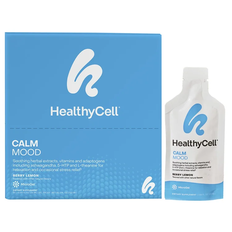 Calm Mood, Berry Lemon, 30 Gel Packs, 0.84 fl oz (25 ml) Each image 1