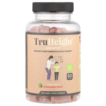 Growth Gummies, Multivitamin, For Ages 5+, Watermelon, 60 Gummies