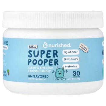 Kids Super Pooper, Unflavored, 3.8 oz (108 g)