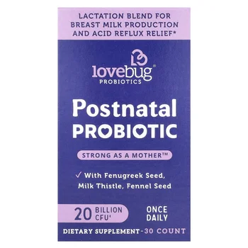 Postnatal Probiotic, 20 Billion CFU, 30 Capsules
