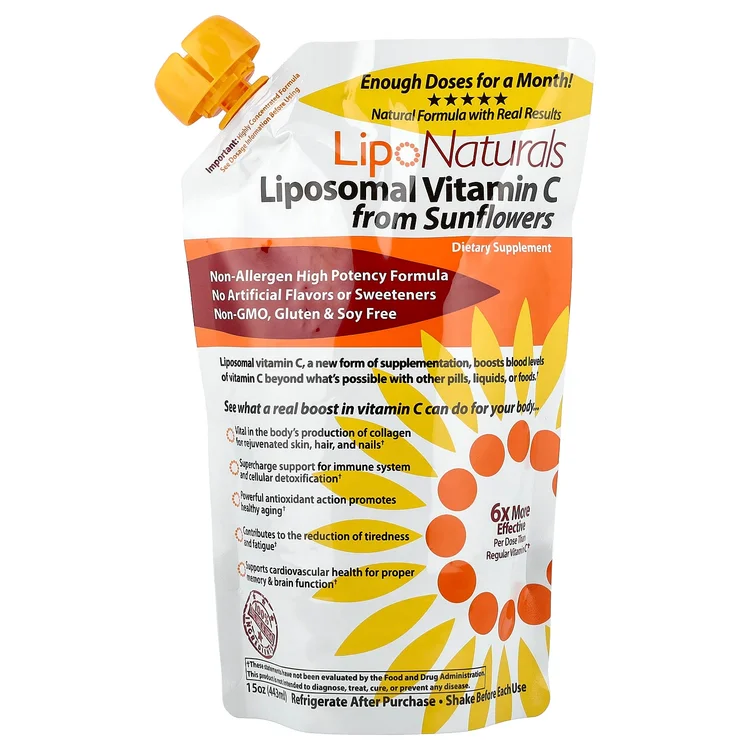 Liposomal Vitamin C from Sunflowers, 15 oz (443 ml) image 1