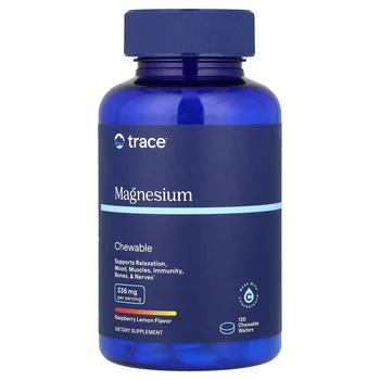 Magnesium Chewable, Raspberry Lemon , 120 Chewable Wafers