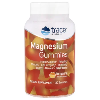 Magnesium Gummies, Tangerine, 120 Gummies