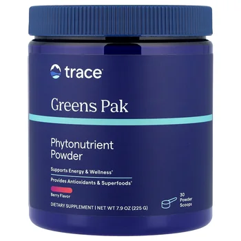 Greens Pak, Phytonutrient Powder, Berry, 7.9 oz (225 g)