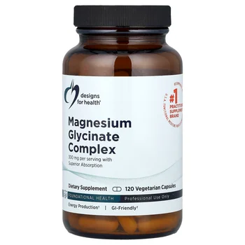 Magnesium Glycinate Complex, 120 Vegetarian Capsules (150 mg per Capsule)