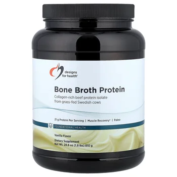 Bone Broth Protein, Vanilla, 1.8 lbs (810 g)