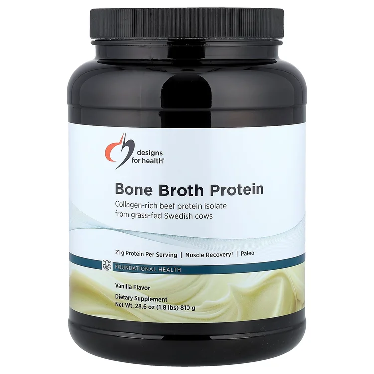 Bone Broth Protein, Vanilla, 1.8 lbs (810 g) image 1