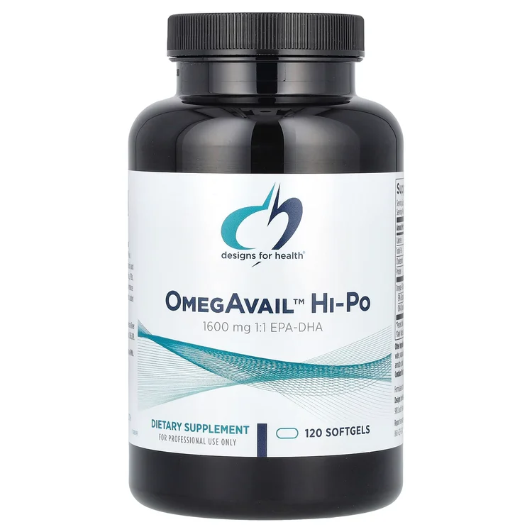 OmegAvail™ Hi-Po, 120 Softgels image 1