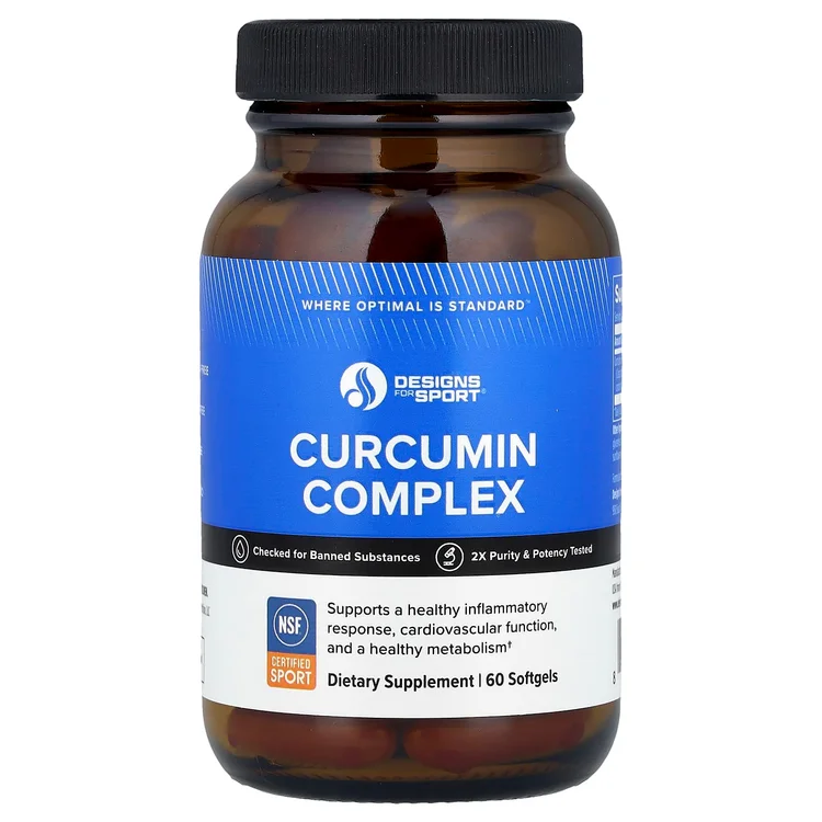 Designs For Sport®, Curcumin Complex, 60 Softgels (400 mg  per Softgel) image 1