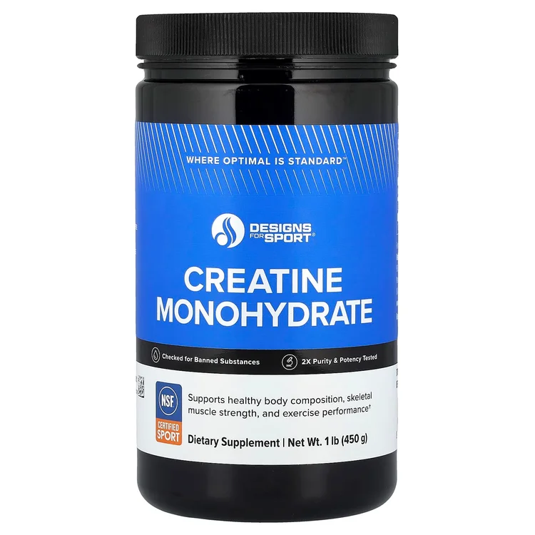 Designs for Sport®, Creatine Monohydrate, 1 lb (450 g) image 1