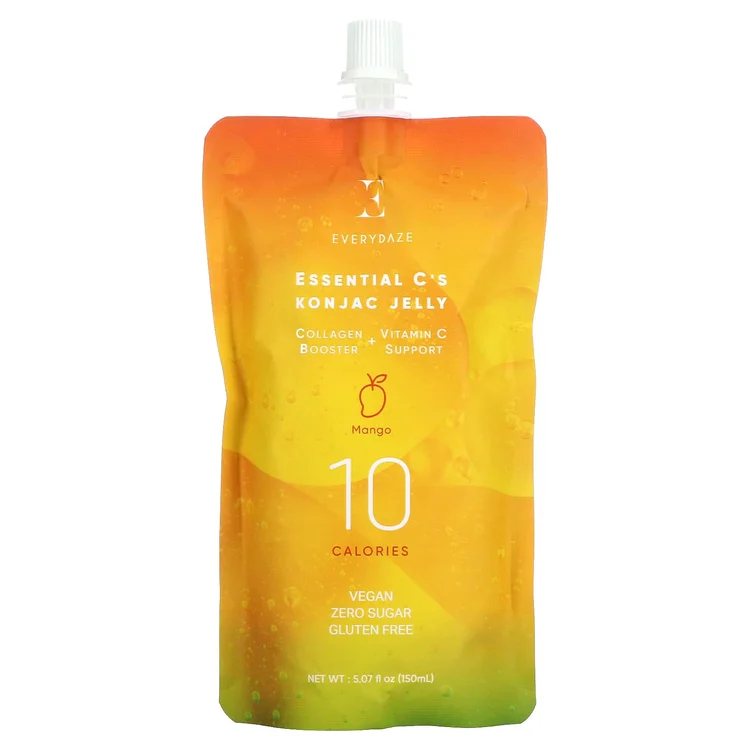 Essential C's Konjac Jelly, Mango, 5.07 fl oz (150 ml) image 1