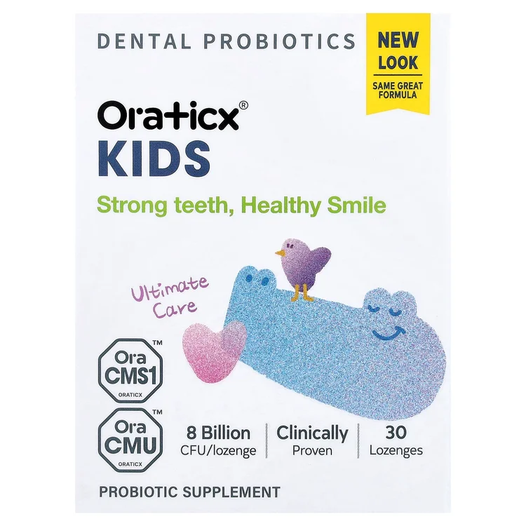 Kids, Dental Probiotics, Yogurt, 30 Lozenges image 1