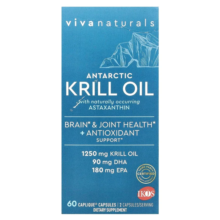Antarctic Krill Oil with Astaxanthin, 60 Caplique® Capsules image 1