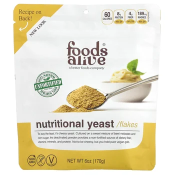 Nutritional Yeast Flakes, 6 oz (170 g)