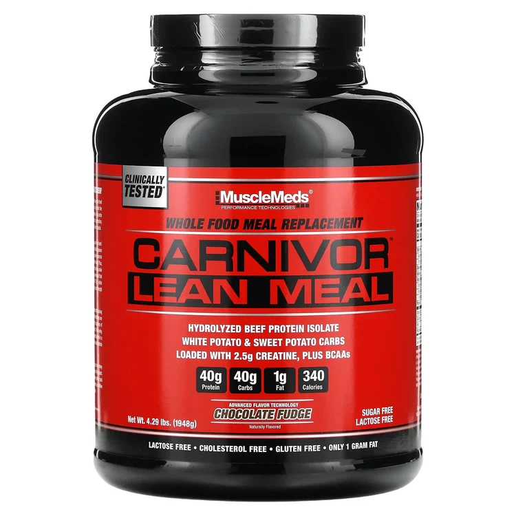 Carnivor™ Lean Meal, Chocolate Fudge, 4.29 lbs (1,948 g) image 1
