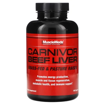 Carnivor Beef Liver, 180 Capsules (500 mg per Capsule)
