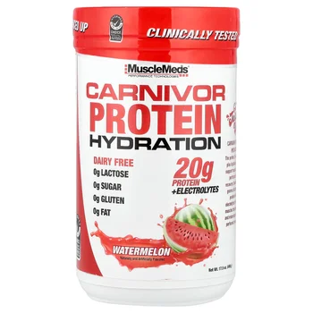 Carnivor Protein Hydration, Watermelon, 17.5 oz (496 g)