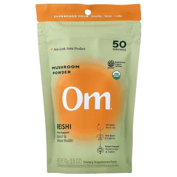 Mushroom Powder, Reishi, 3.5 oz (100 g)