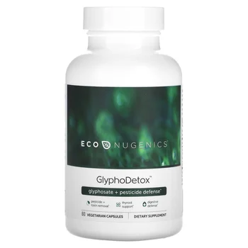 GlyphoDetox, Glyphosate + Pesticide Defense, 60 Vegetarian Capsules