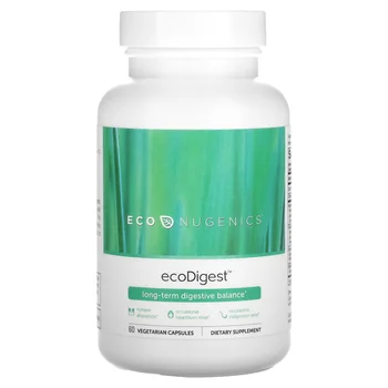 ecoDigest, Long-Term Digestive Balance, 60 Vegetarian Capsules